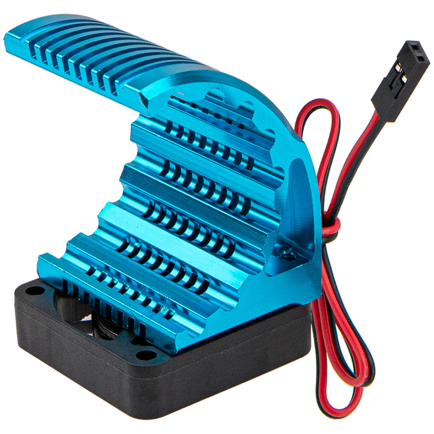 Vgoohobby Universal 42mm Aluminum Heat Sink Heatsink with 5V Cooling Fan for 1/8 RC Car 4068 4076 4274 7282 1515 Brushless Engin