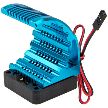 Vgoohobby Universal 42mm Aluminum Heat Sink Heatsink with 5V Cooling Fan for 1/8 RC Car 4068 4076 4274 7282 1515 Brushless Engin
