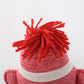 Plushland 20 Pink Sock Monkey - Soft Plush Knitted Stuffed Animal Toy for Kids, Babies, Teens - Perfect Gift for Birthdays & Mother's Day
