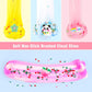 10 Pack Christmas Cloud Slime Kit With Peachybaby Blue Cake Fruits Animals, And Pink Charms, Scented Diy Slime Supplies For Girl
