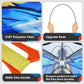 SGftre Beautiful Blue Tulle Butterfly Kites for mature-themed and Kids Ages 4-8