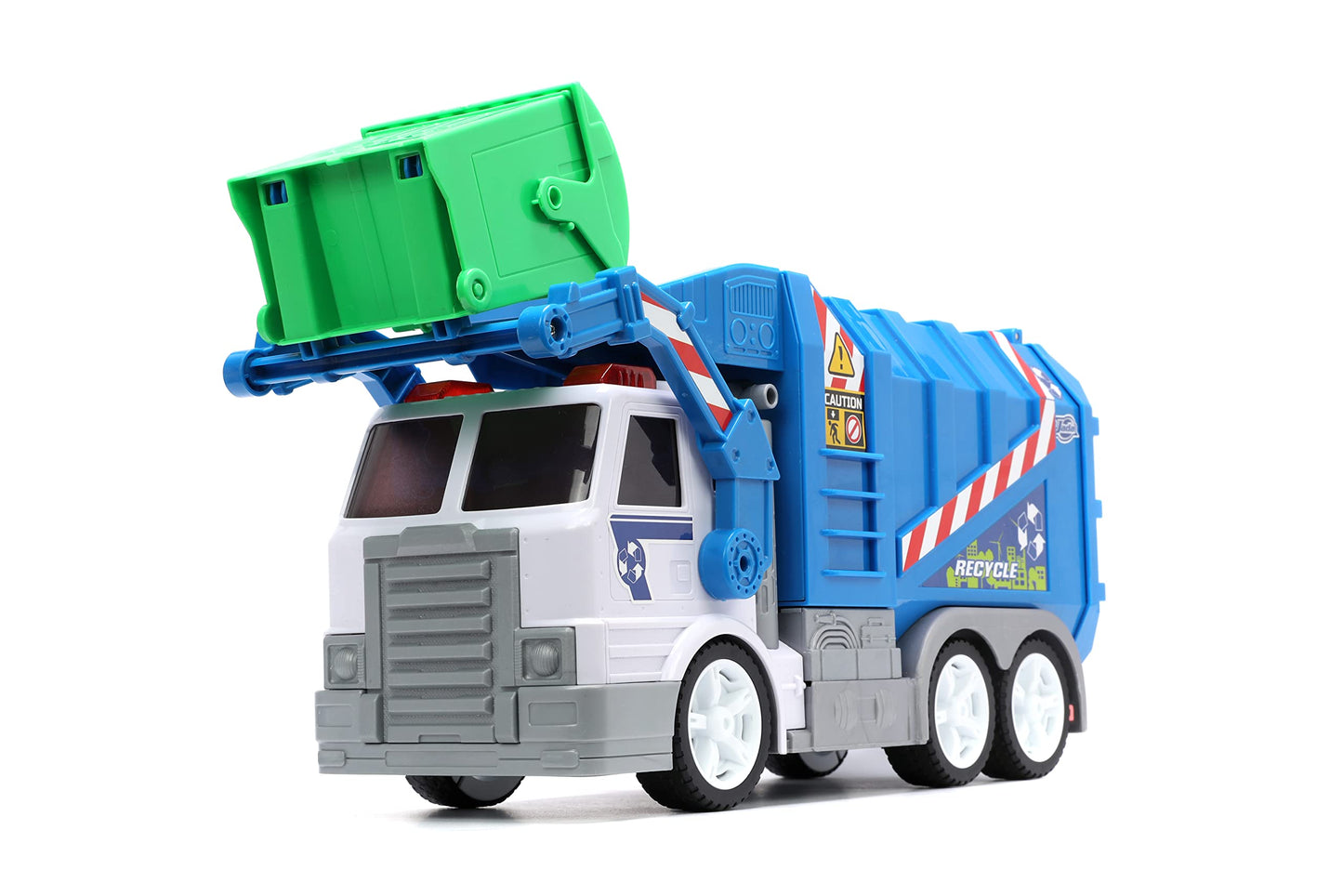 Jada Toys Just Trucks Garbage Truck - Plastic Toy for Kids & Adults, Model 33287, Updated Design