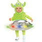 Light-Up Alien Ufo Plush Belly Babies Toddler Costume  Large (2-4T)