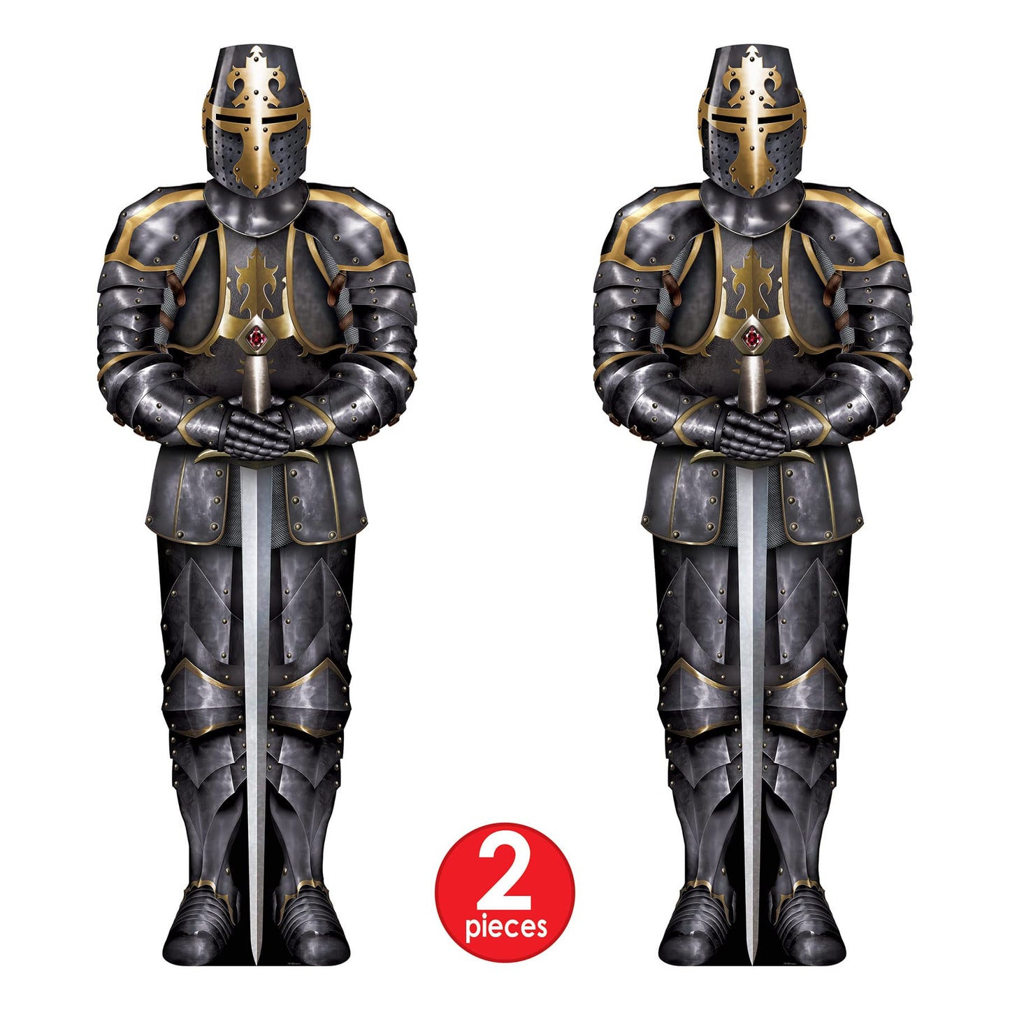 Jointed Black Knight Pack Of 2