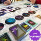 The Dusty Tophat Redacted in Space Galactic Edition - Cardstock Game for 2-4 Players, Black, Blue, and White