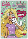 Barbie Live Life with Love Jumbo Coloring Book - Jumbo Size 7.5x11 Multicolor Educational Art Coloring Workbook with Fun Learnin