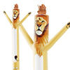 LookOurWay Air Dancers Inflatable Tube Man Attachment - 10 Feet Tall Wacky Waving Inflatable Dancing Tube Guy for Business Promotion - Blower Not Included - Mascot Character Animal Themed - Lion