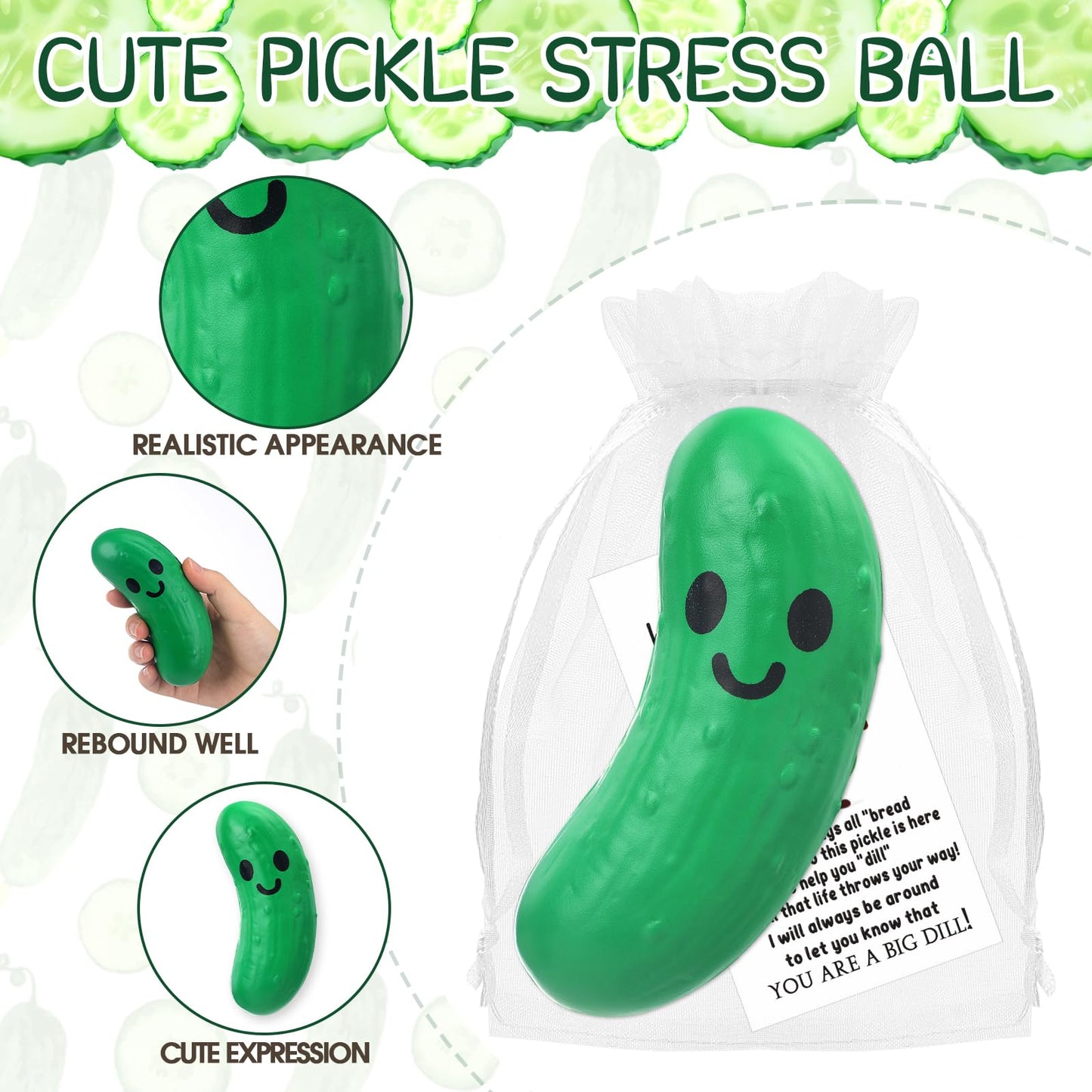 Libima 30 Pcs Inspirational Stress Balls Bulk for Graduation End of Year Student Gifts from Teacher Thank You Appreciation Posit