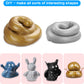 JOYPRO Magnetic Slime Putty - 2 Pack Gold & Silver, Upgraded Magnet Fidget Toy for Stress Relief, Kids & Adults, Model GDSL002