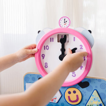 Melissa & Doug Blue'S Clues & You! Wooden Tickety Tock Magnetic Clock (31 Pieces)