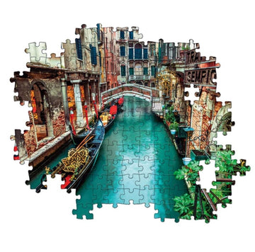 Clementoni Collection 39458 - Venice Canal Puzzle For Adults And Children - 1000 Pieces, Ages 10 Years Plus