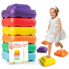 Balance Stepping Stones For Kids, Promoting Children'S Coordination Skills, Obstacle Course For Kids, Sensory Toys For Toddlers,