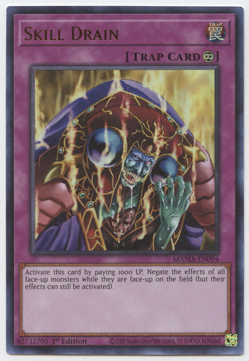 Skill Drain - Mama-En094 - Ultra Rare - 1St Edition