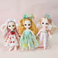 Sufeasdf 6 Pcs 6 Inch Princess Girl Mini Dolls, Small Princess Dolls, Little Girl Miniature Dolls For 3+ Year Old Girls