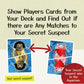 Gamewright Deduckto Card Game for Kids, Ages 8+, Multi-Color, Model 262, Fun for Family Game Night