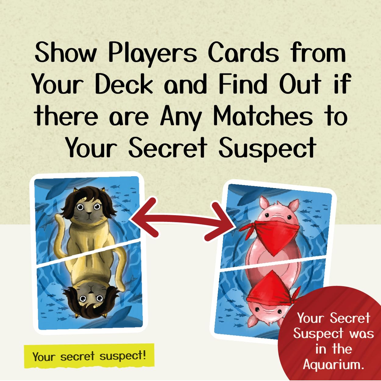 Gamewright Deduckto Card Game for Kids, Ages 8+, Multi-Color, Model 262, Fun for Family Game Night