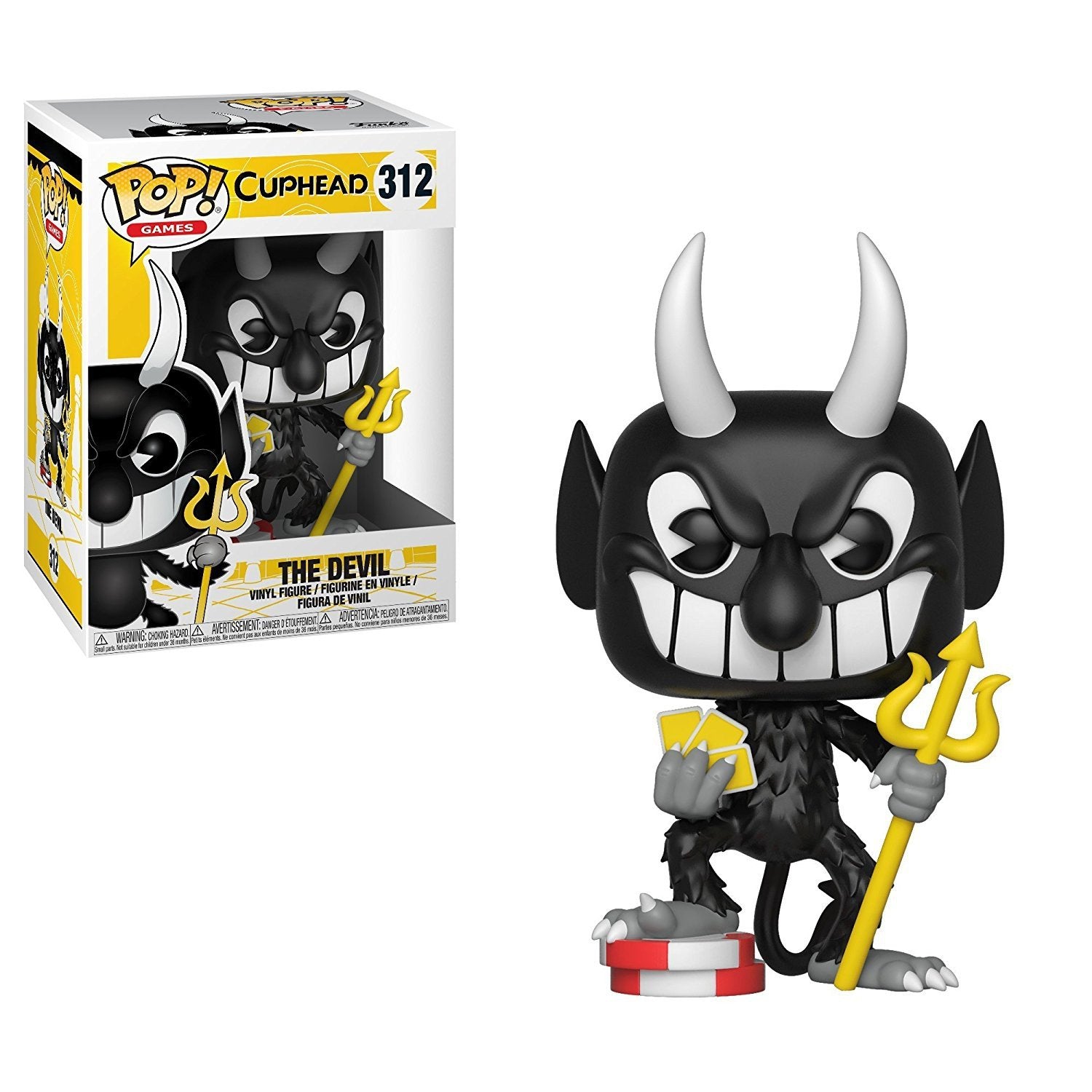 Funko Pop! Games: Cuphead - The Devil Collectible Figure