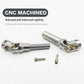 Raflot Drive Shaft Stainless Steel Heavy-Duty Driveshafts for 1/10 RC Car Crawler Axial SCX10 90046 AXI03007 TRX4 Redcat Gen8(75