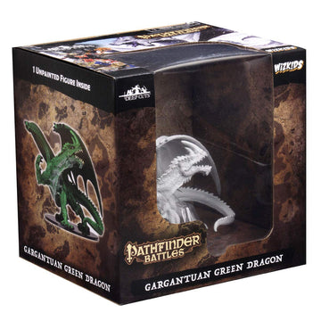 Pathfinder Battles Deep Cuts - Gargantuan Green Dragon