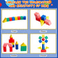 70 Pcs Wood Geometric Solids  Mini 3D Shapes for Teaching  Classroom Manipulatives for Elementary School  Geometric Shapes 3D Shape Blocks for Kids Geometry Math Kindergarten Preschool Learning