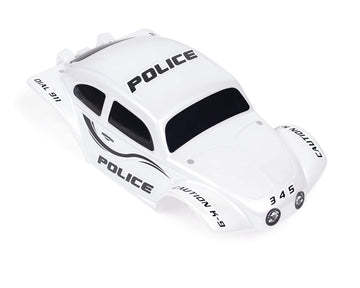 SummitLink Custom Body Police Style Compatible for 1/10 Scale RC Car or Truck (Truck not Included) STB-PW-01