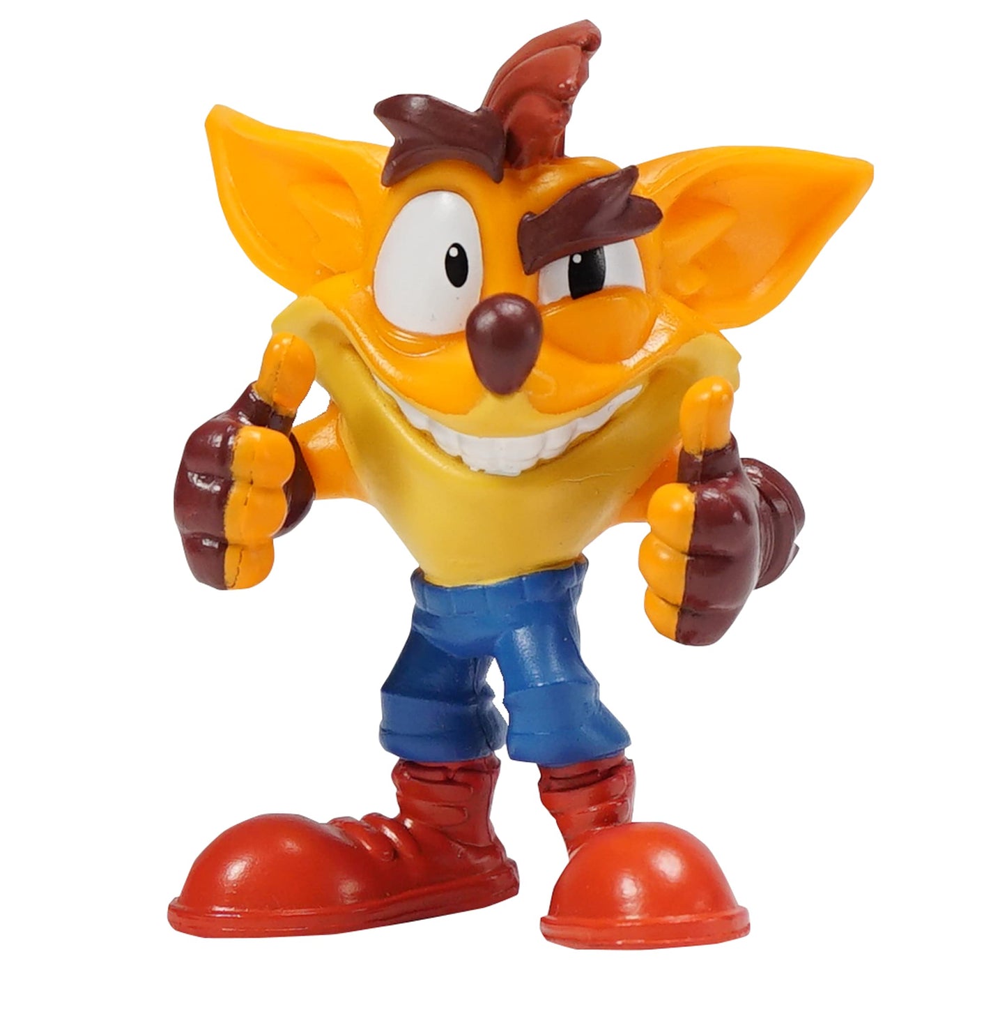 Crash Bandicoot Smash Box Surprise Toy - 6cm Collectible Figures, Multicolor, Model HE21522