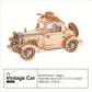 Robotime 3D Wooden Puzzles Car Diy Model Kits To Build Wooden Model Vintage Car Craft Gift For Collection Lover