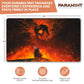 Paramint MTG Playmat - Stitched Rubber - Black - The Shadow and The Flame by Anato Finnstark - Compatible with Magic The Gathering & TCG