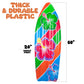 Artcreativity 5 Ft Inflatable Surfboard, Surfboard Decoration For Beach, Tropical And Luau Party Decorations, Inflatable Pool Toy For Kids And Adults, Beach Party Inflate