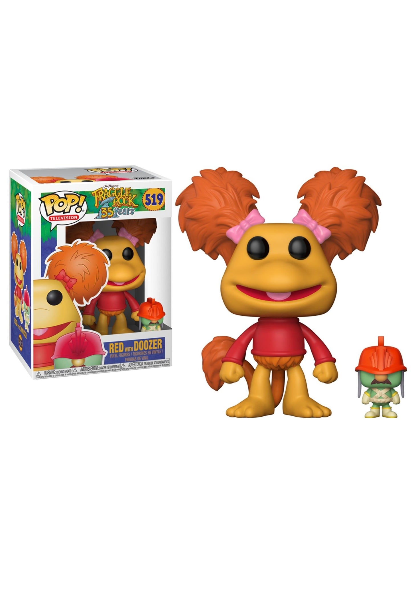 Funko Pop! Television: Fraggle Rock - Red With Doozer Collectible Toy