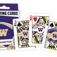 Masterpieces NCAA Washington Huskies Playing Cards  2.5 x 3.5 - enhanced Quality  Educational  and Fun Activity for Kids and Families - Great Gift Idea for Holidays  Birthdays  and Everyday Playtime