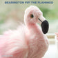 Bearington Lil’ Fifi Stuffed Animal: Stuffed Plush Flamingo Toy, Ultra-Soft 7” Fifi The Flamingo, Made With Premium Fill, Pink Fur And Fuzzy Wings; Machine Washable, Great Gift For Animal Lovers