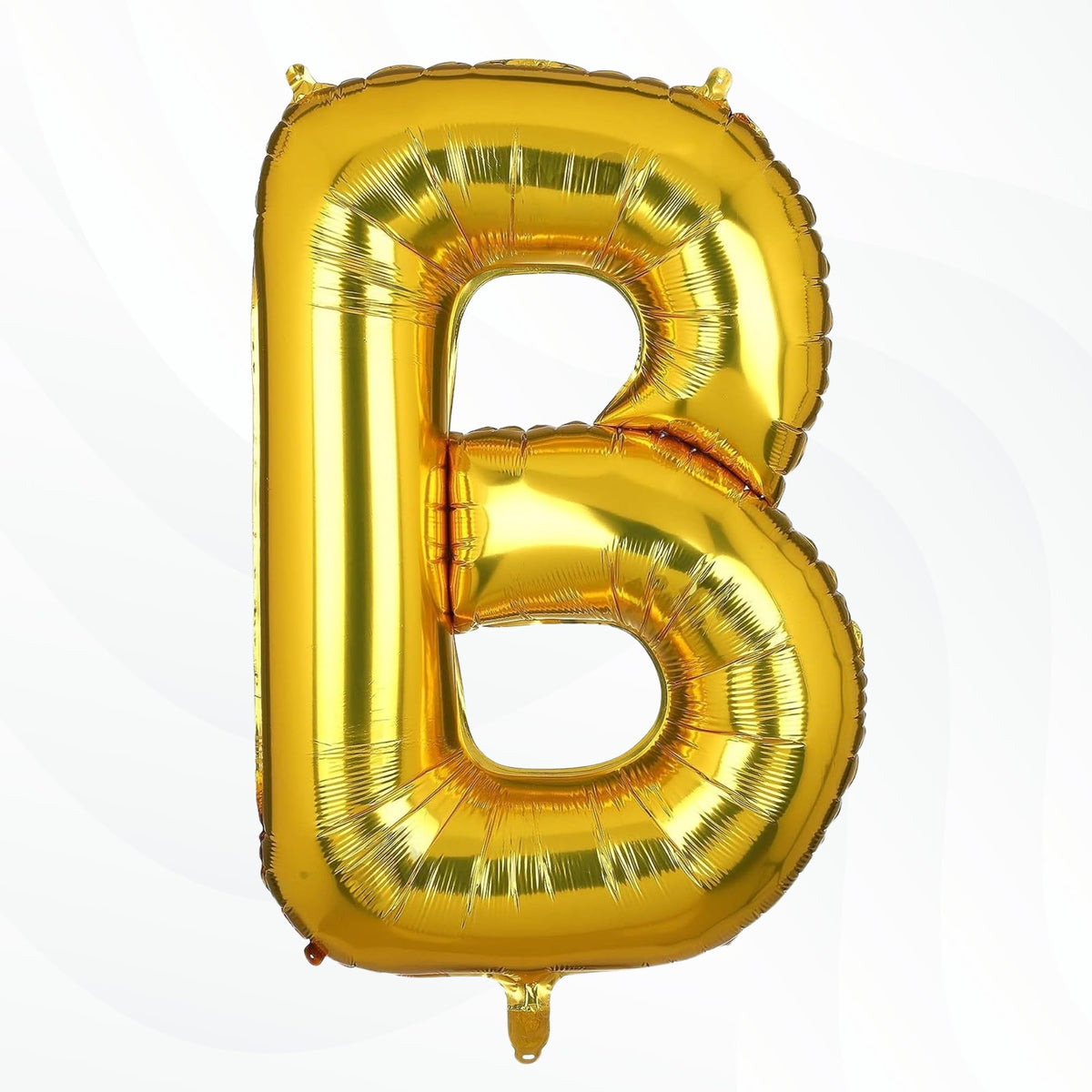 Flyloons Gold B Letter Foil Balloon Alphabets Balloons Perfect for Birthday Decoration Items, Anniversary, Bachelorette, Wedding