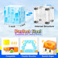 110Pcs Magnetic Blocks - Build Mine Magnet World Games & Frozen Toys Set, Magnetic Tiles Building Outdoor Toys For Boys Girls 3+