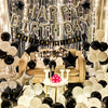 Hk Balloons Balloons? Pack Of 62? ?Silver ?Foil Happy Birthday Decoration With Led Birthday Decoration Combo Set For Birthday De