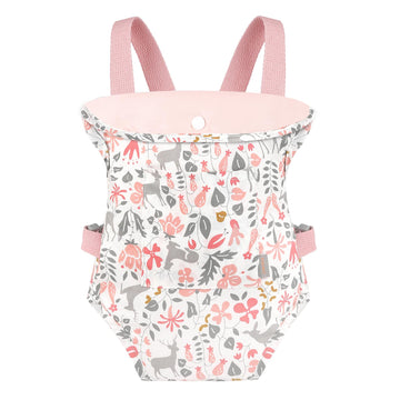 Gagaku Baby Doll Carrier Doll Accessories For 18-Inch Dolls Ikea Doll Reborn Baby Doll Bitty Baby American Girl Doll Carrier For Little Girls – Pink (Reindeer)