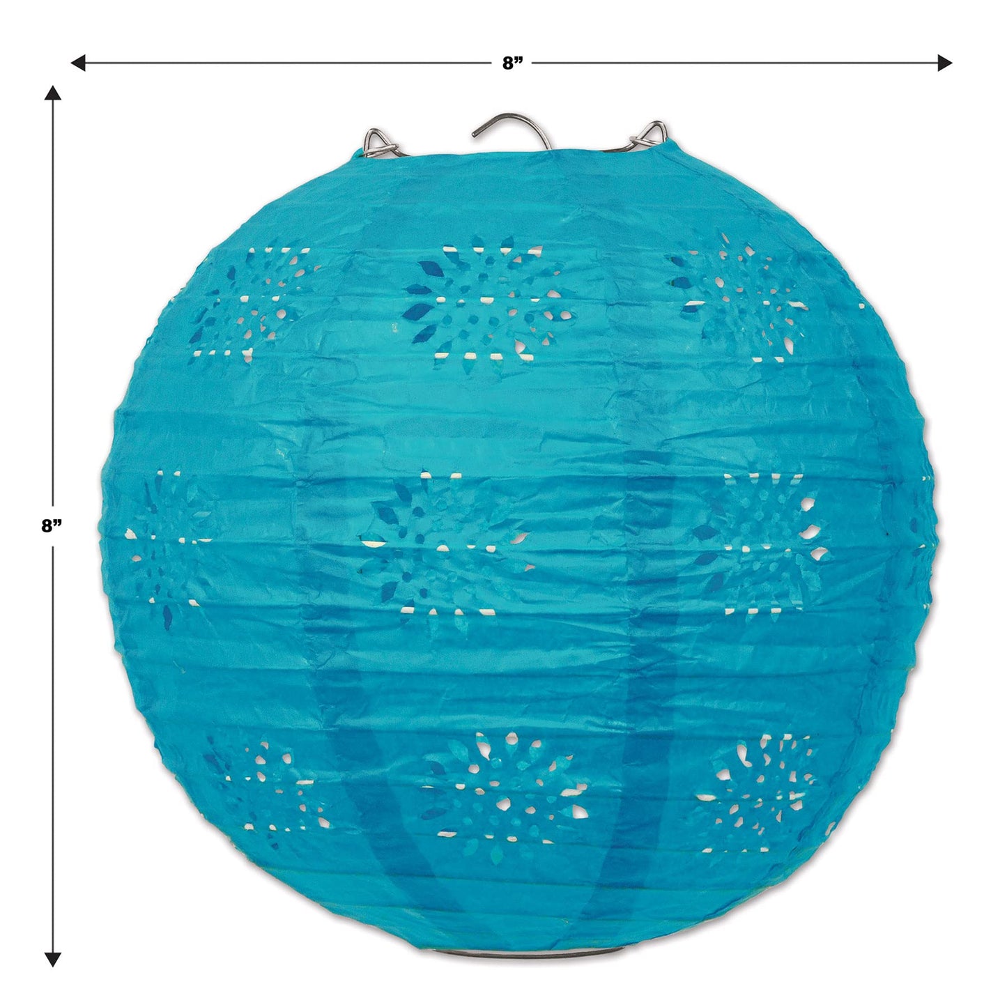 Lace Paper Lanterns - Turquoise