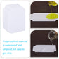 Suilung White Trading Card Plastic Divider Cards Sorting Tray Playing Separator Organizer Pages For Games Sports Supplies, 69 X