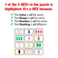 SET Enterprises SET - The Family Card Game of Visual Perception - Race to Find The Matches  For Ages 8+ 81 Cards  Rules included
