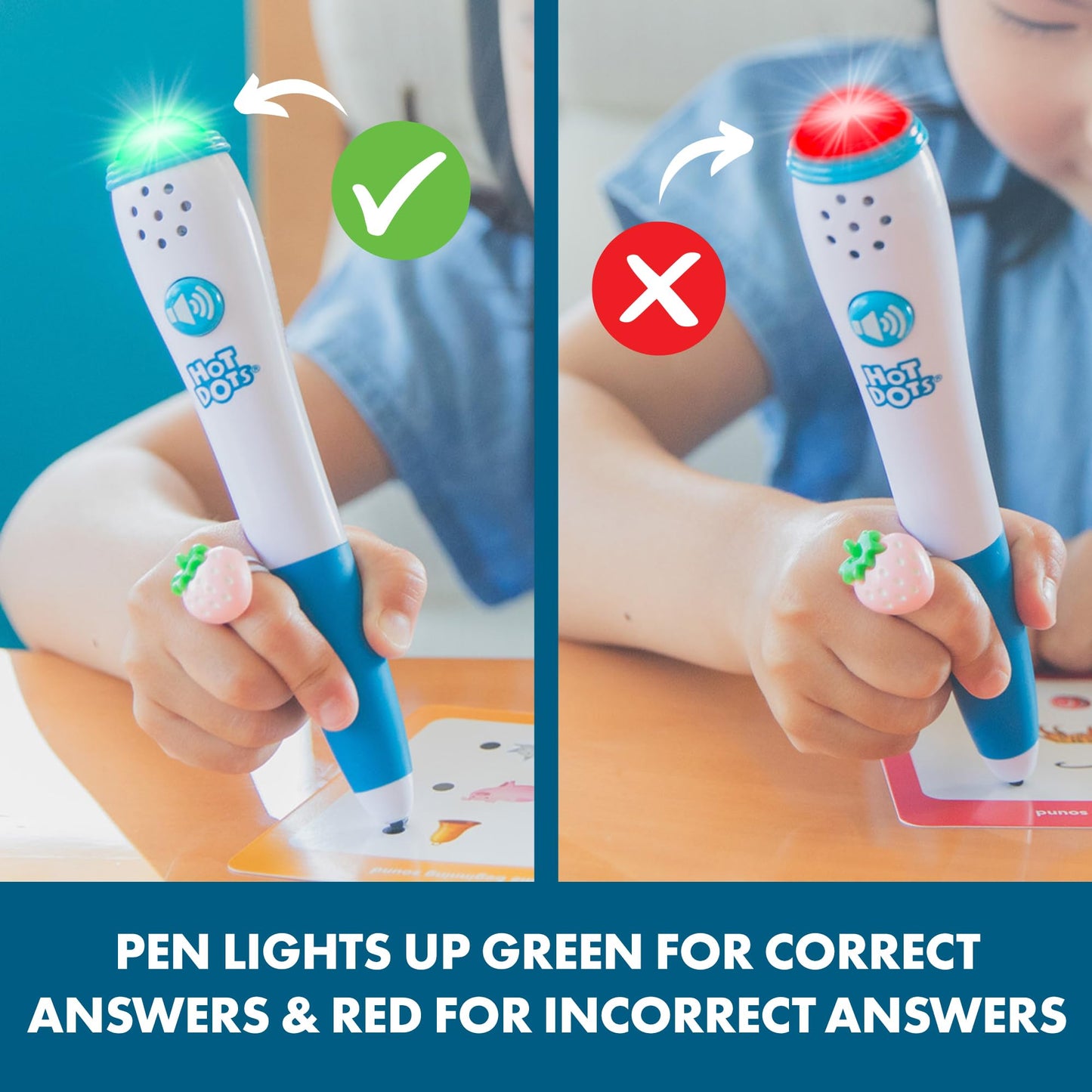 Educational Insights Hot Dots Beginning Phonics Set With 72 Activities, Learn To Read Preschool Set With Interactive Pen, Ages 3+