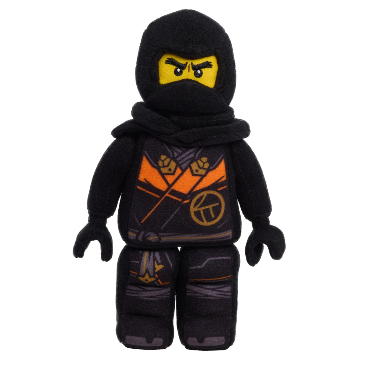 LEGO NINJAGO Minifigure Small Plush Cole, Soft Collectible Ninja Plush Toy