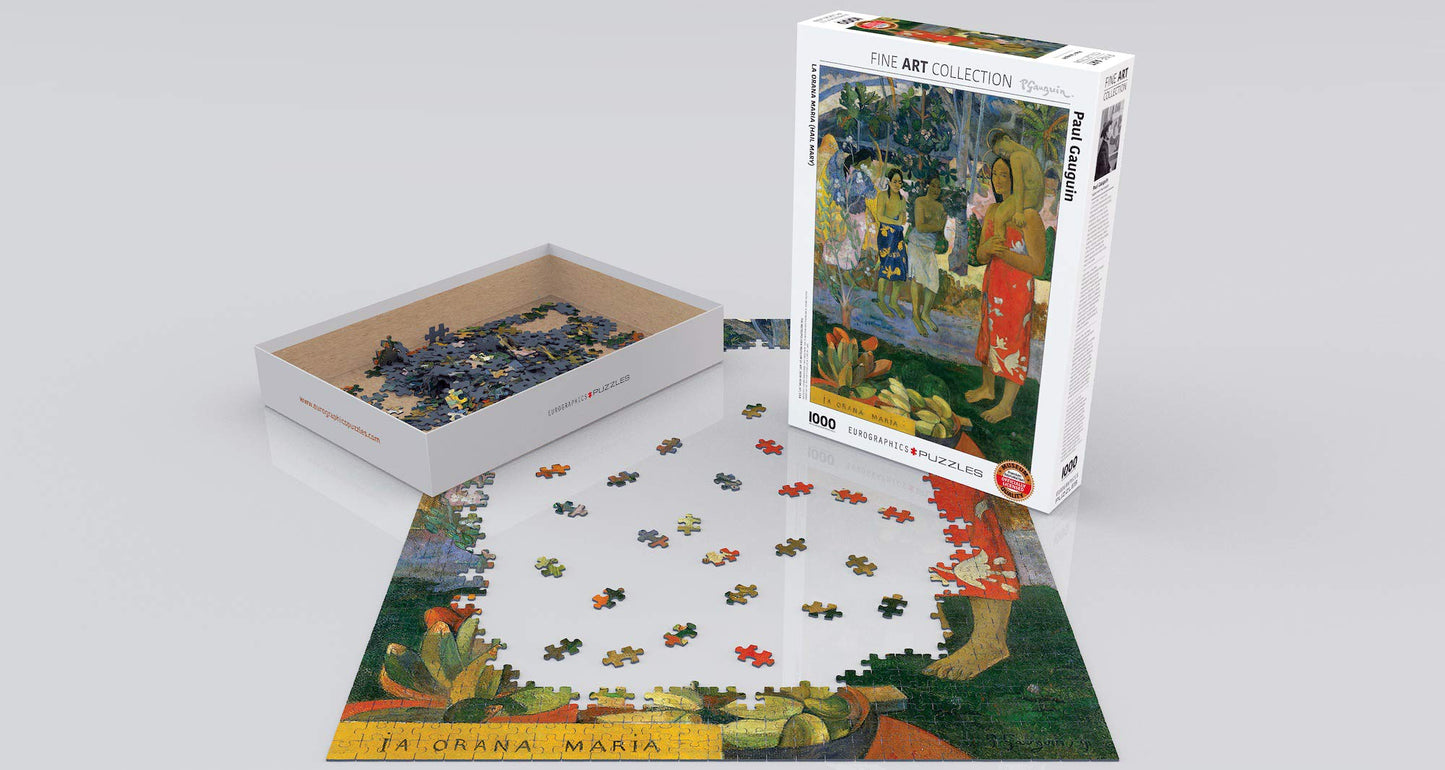 Eurographics Hail Mary By Paul Gauguin (1000 Piece) Puzzle