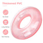 Moko Swim Rings With Glitter, 70Cm Diameter Inflatable Pool Float Swimming Pool Float Tube Round Shaped Swimming Tube Water Fun