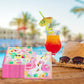 40Pcs Pool Party Napkins Summer Pool Party Supplies Disposable Beach Paper Napkins For Kids Hawaiian Tropical Birthday Swimming