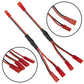 8Pcs JST Plug Y Splitter,JST to JR Male Female Wire Adapter JST Y-Harness Connectors Parallel Extension Cable Compatible with Tr