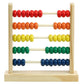 Sealive Wooden Abacus For Kids Math - 50 Beads Counting Toy, Multi-Color Counters For Kids 3-5, Counting Toys For Preschool Learning & Development, Develops Coordination, Motor Skills
