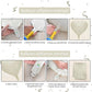 Biapian Cream Heart Balloons, 18 Inch Sand White Heart Shape Balloons Foil, 10 Pcs Beige Heart Balloons And White Foil Balloons