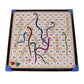 RatnaS Table Top Family Fun Excellent Ludo Snakes And Ladders Board Game With Stand