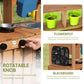 Oook Mud Kitchen For Kids Outdoor, Kids Kitchen Playset With Canopy, Gardening Tools, Chalkboard, Flower Pot, Cookingware, Remov