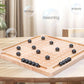 Magnetic Chess Game With Wooden Board For Kids Adults, 2024 New Version Magnetic Stone Board Game Funny Interactive Tabletop Gam
